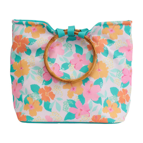 Hibiscus Insulated Tote