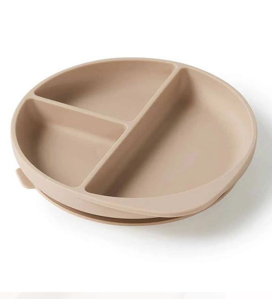 Silicone Suction Plate - Stone