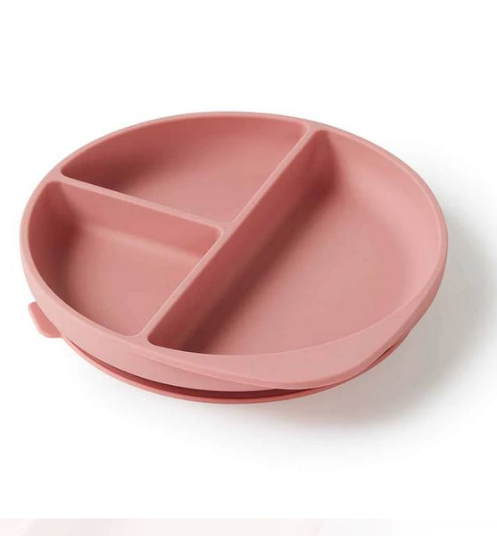 Silicone Suction Plate - Pink