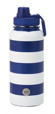 Watermate Drink Bottle - Navy Stripe