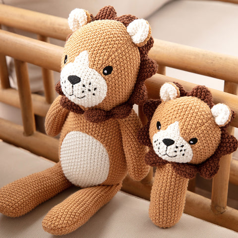 Lion Knitted Toy