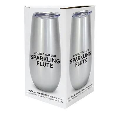 Sparkling Flute - Silver