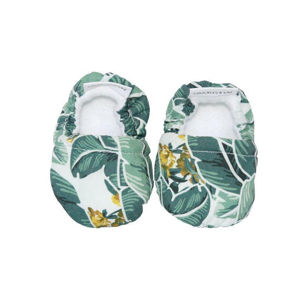 Tropical Baby Booties